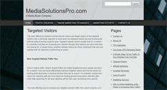Desktop Screenshot of mediasolutionspro.com